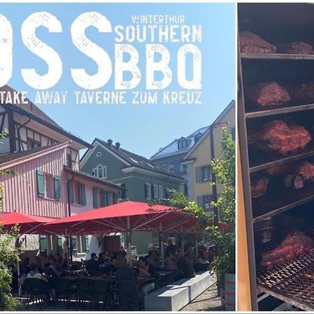 Hotel Boutique Taverne Zum Kreuz Winterthur Dış mekan fotoğraf
