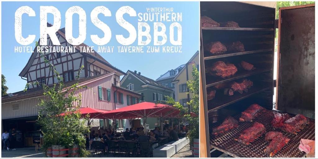 Hotel Boutique Taverne Zum Kreuz Winterthur Dış mekan fotoğraf